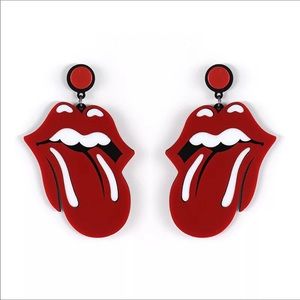Tongue earrings